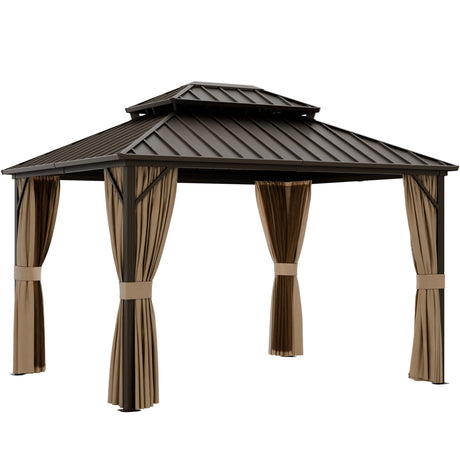 12x10 Hardtop Gazebo_GB01-120MW - Eagle Peak Custom Canopy Tent