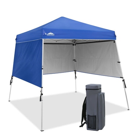 Day Tripper 8x8 Aluminum Super-Lightweight Slant Leg Pop Up Canopy 3 Removable Walls - Eagle Peak Canopy and Outdoor Products