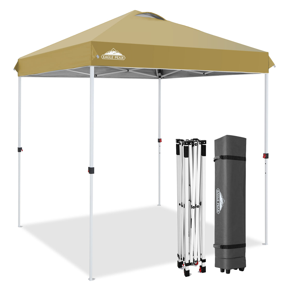 6.6x6.6 Pop Up Canopy Tent Easy Up Canopy Outdoor