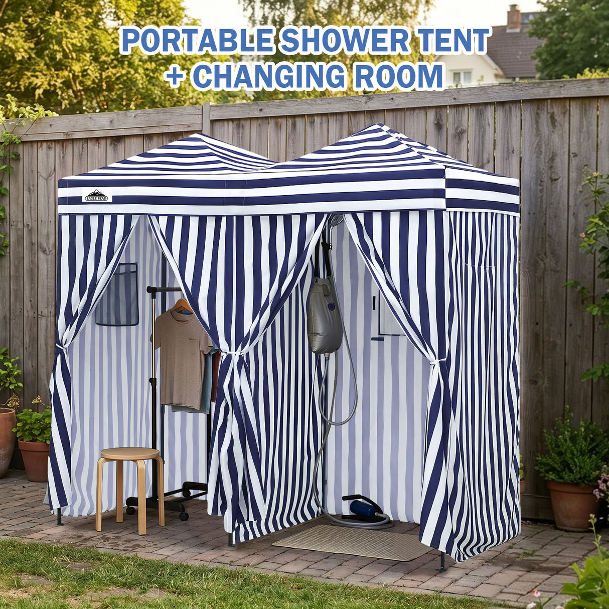 Outdoor Pop Up Changing Room 8x4 ft