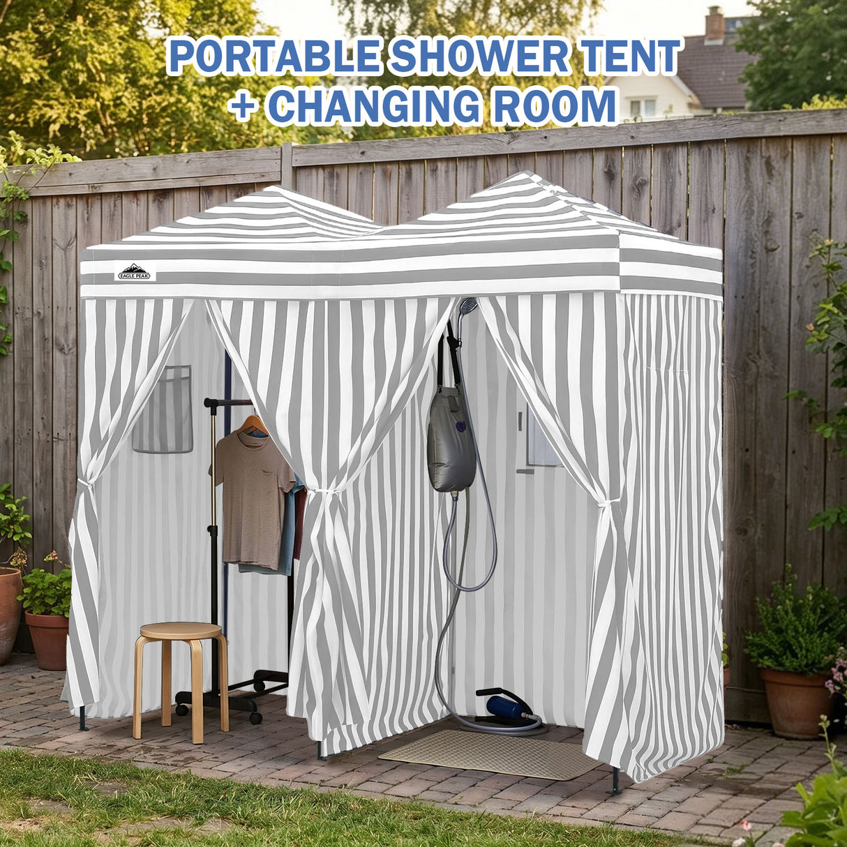 Outdoor Pop Up Changing Room 8x4 ft