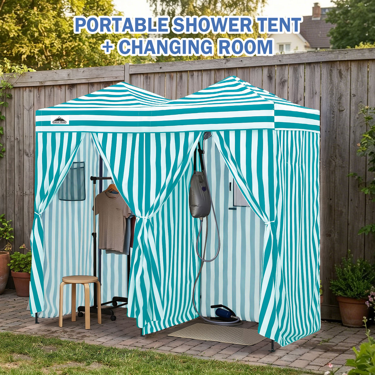 Outdoor Pop Up Changing Room 8x4 ft
