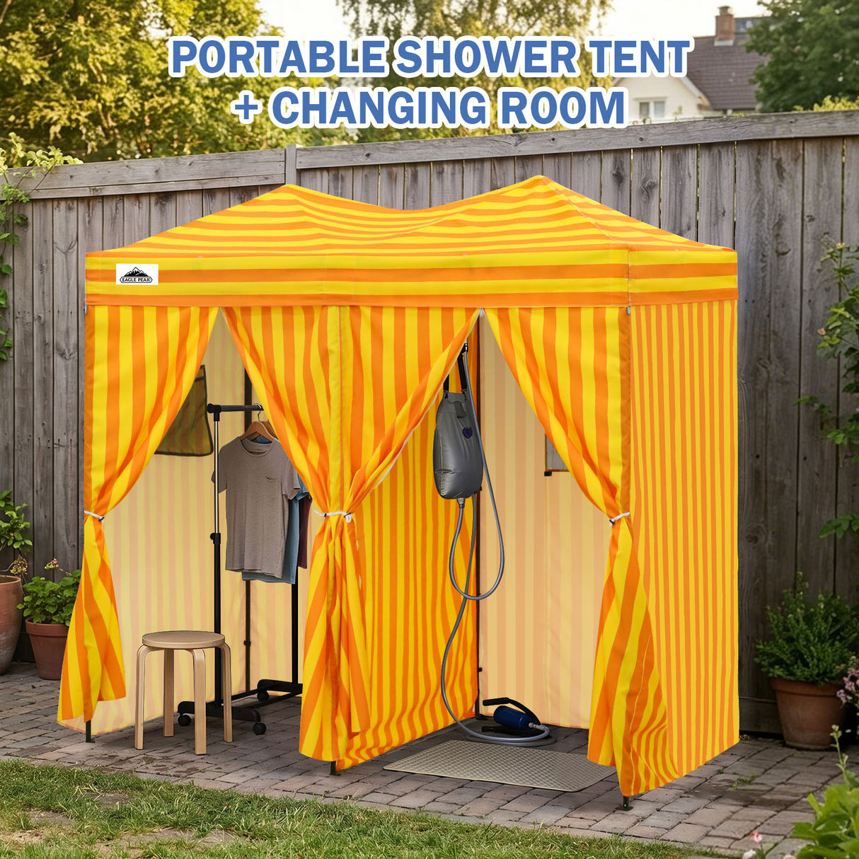 Outdoor Pop Up Changing Room 8x4 ft