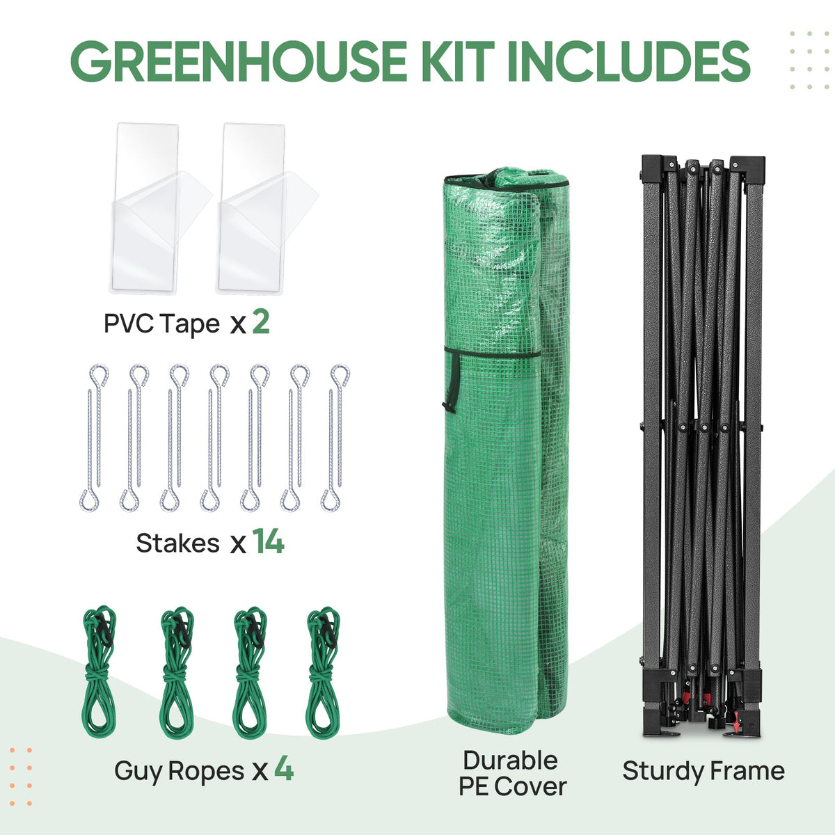 10x10 Easy Setup Pop Up Greenhouse - Eagle Peak®