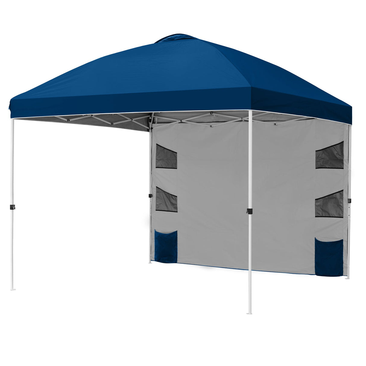 10x10 ft Pop Up Canopy Tent with Sidewall - Eagle Peak Custom Canopy Tent