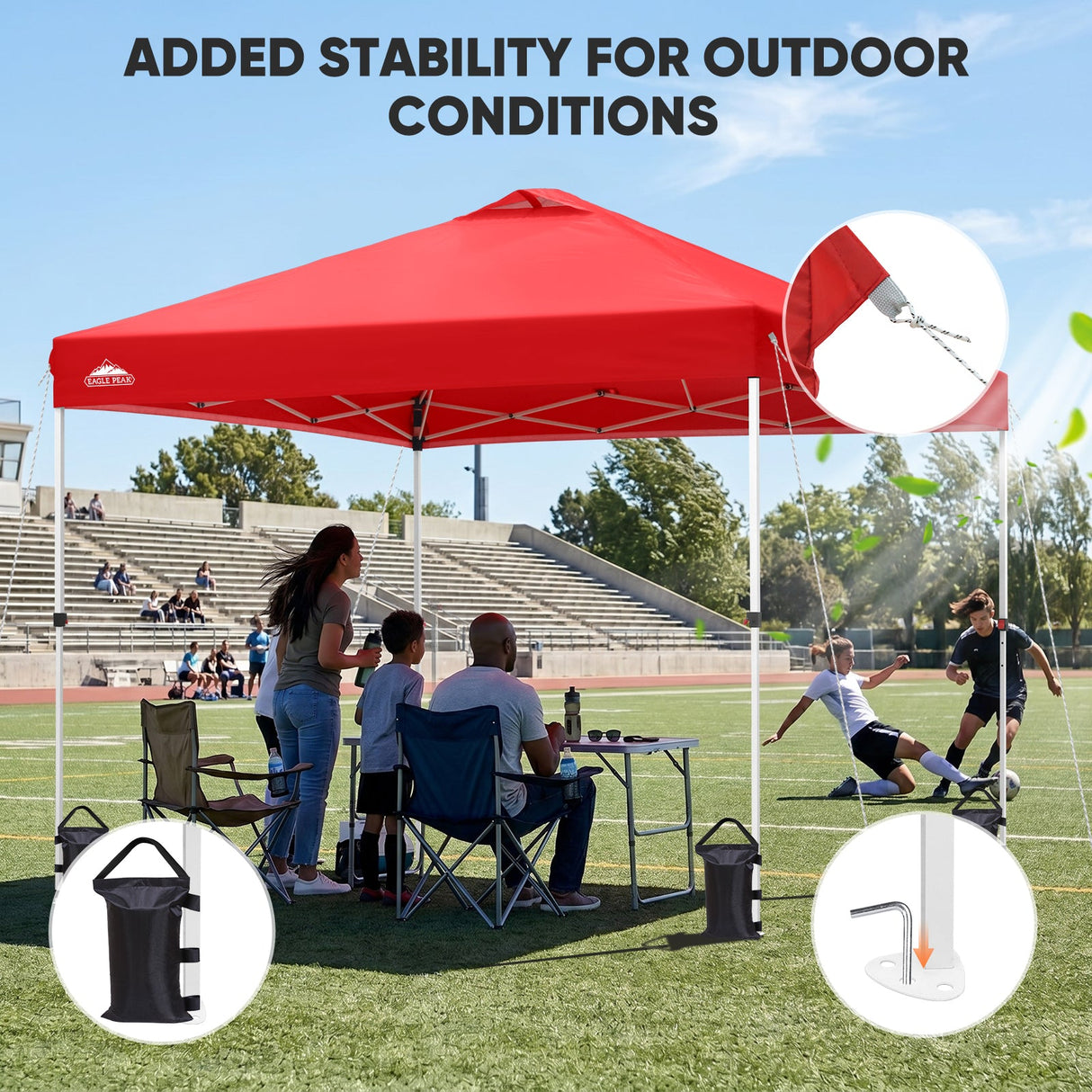 10x10 Pop Up Canopy Tent - Eagle Peak