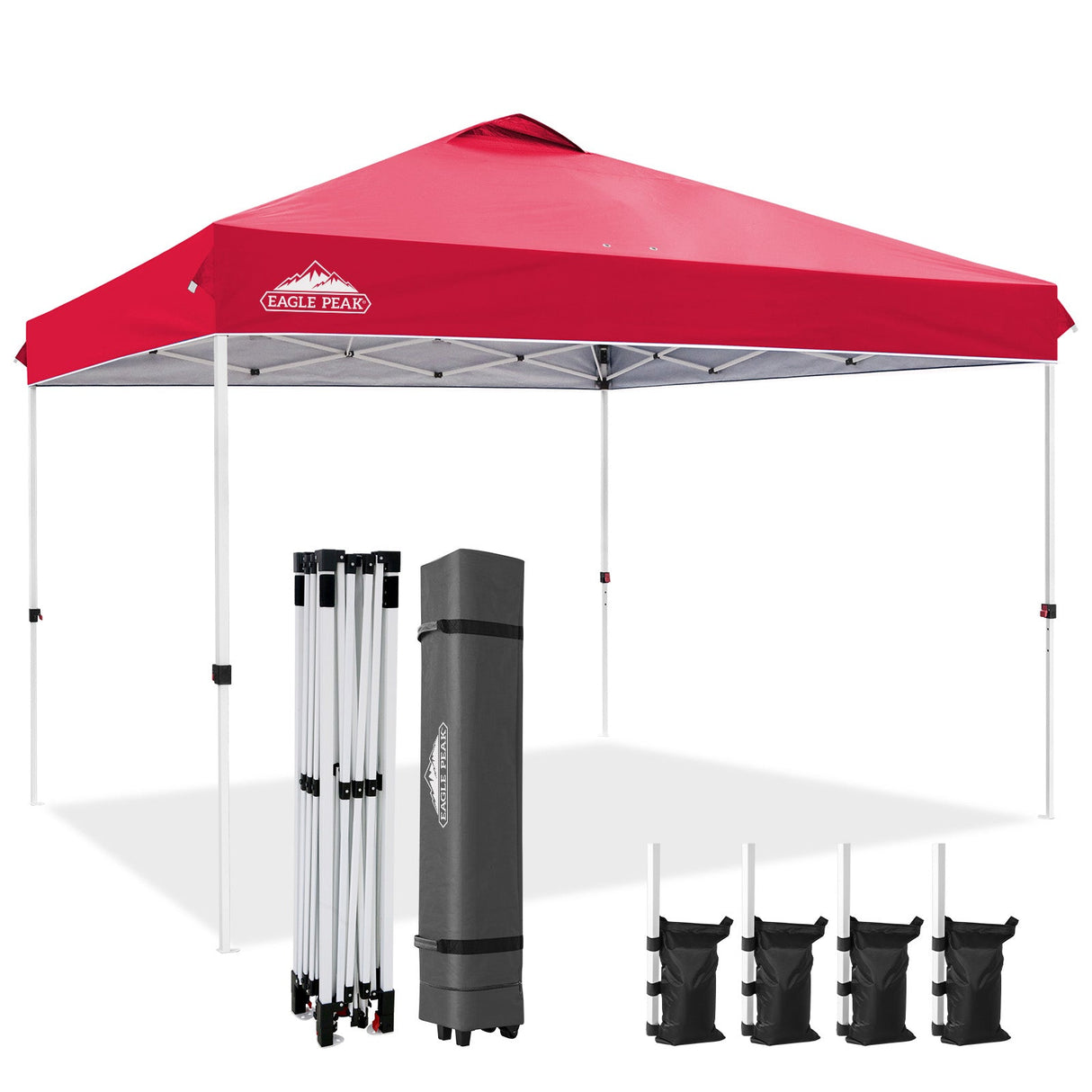 12x12 ft Pop Up Canopy Tent - Eagle Peak Custom Canopy Tent