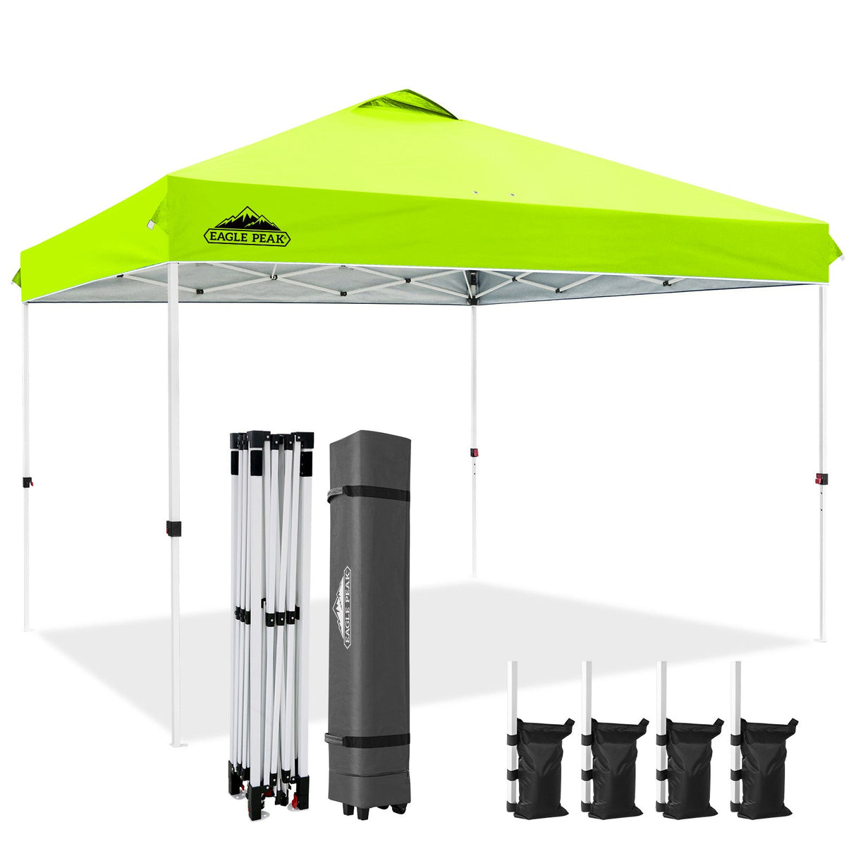 12x12 ft Pop Up Canopy Tent - Eagle Peak Custom Canopy Tent
