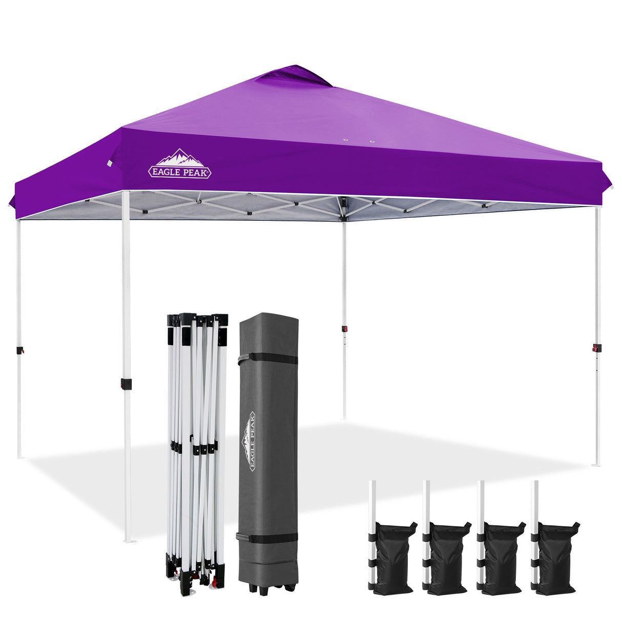 12x12 ft Pop Up Canopy Tent - Eagle Peak Custom Canopy Tent