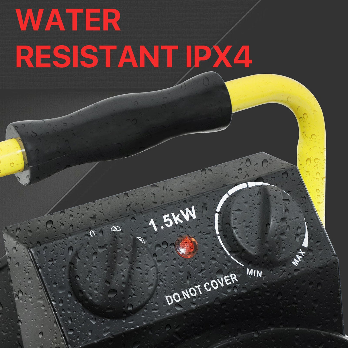 1500W Greenhouse Heater w/thermostat - Eagle Peak Custom Canopy Tent