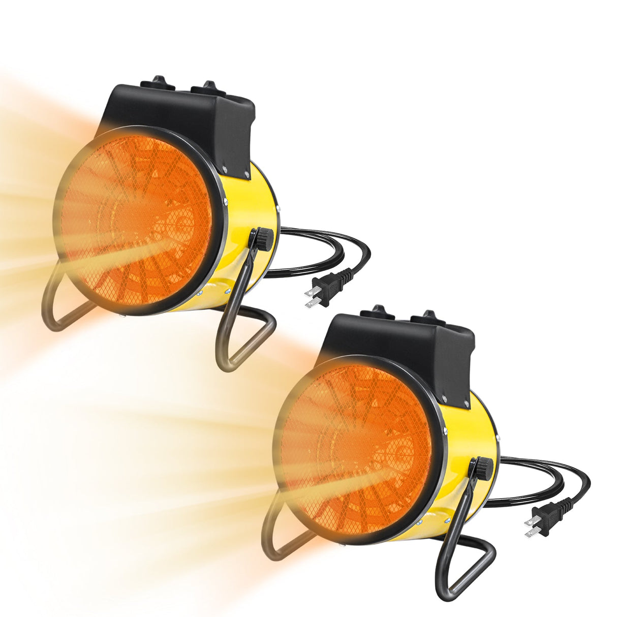 1500W Outdoor Heater, 1/2 Pack, Yellow - Eagle Peak Custom Canopy Tent