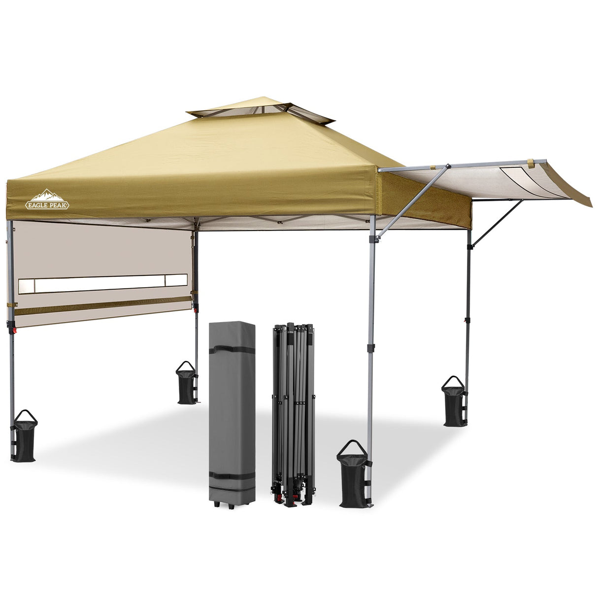 17x10 Pop up Gazebo Canopy Tent Outdoor Instant Canopy Shelter - Eagle Peak