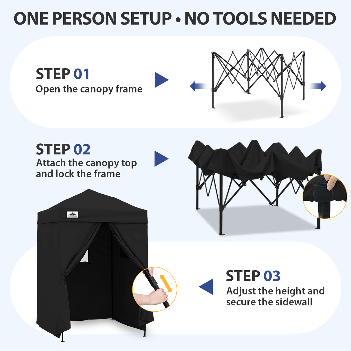 Flex Ultra Compact 5x5 Pop-up Canopy