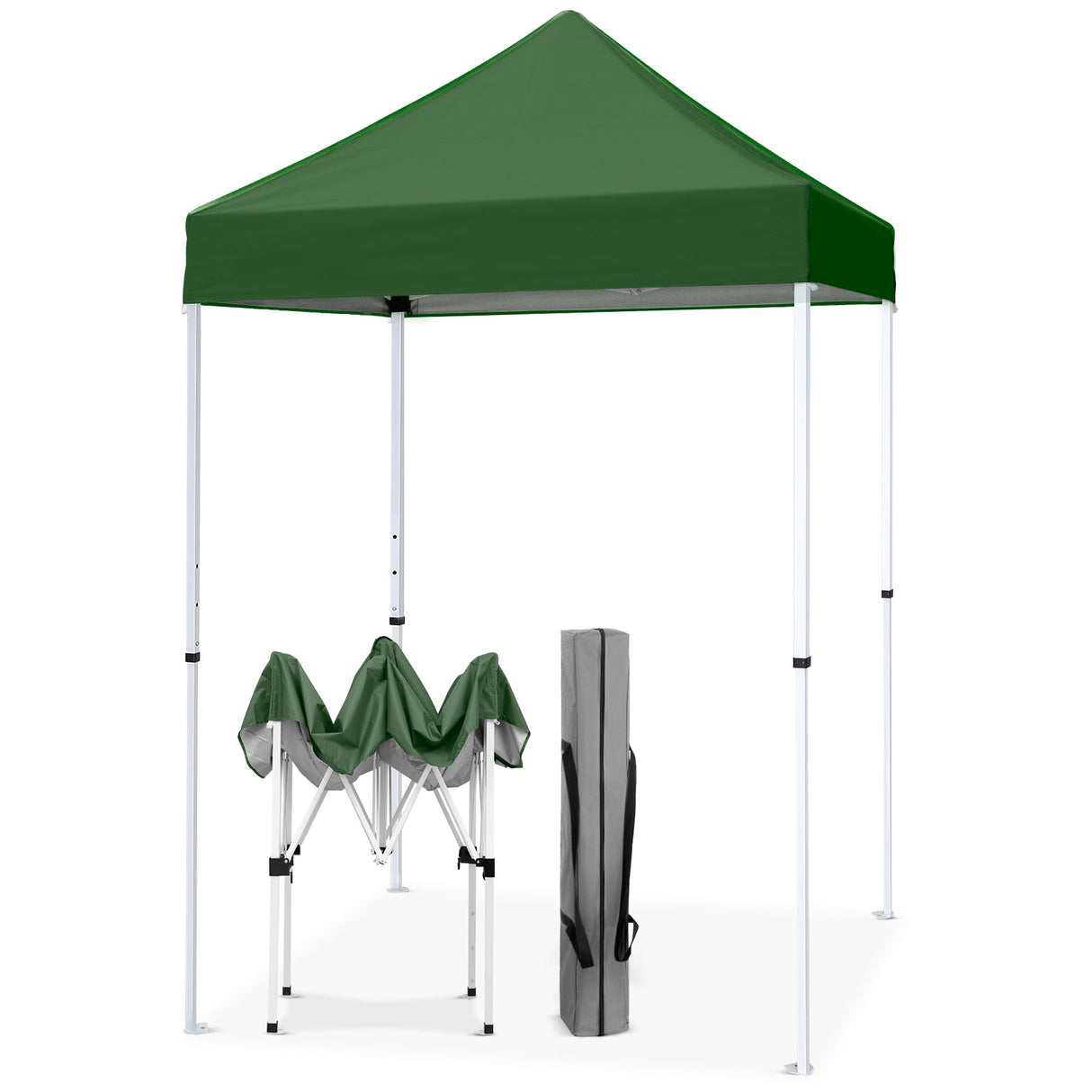 5x5 Pop Up Canopy Tent Instant Straight Leg Outdoor Canopy Easy Set - up - Eagle Peak