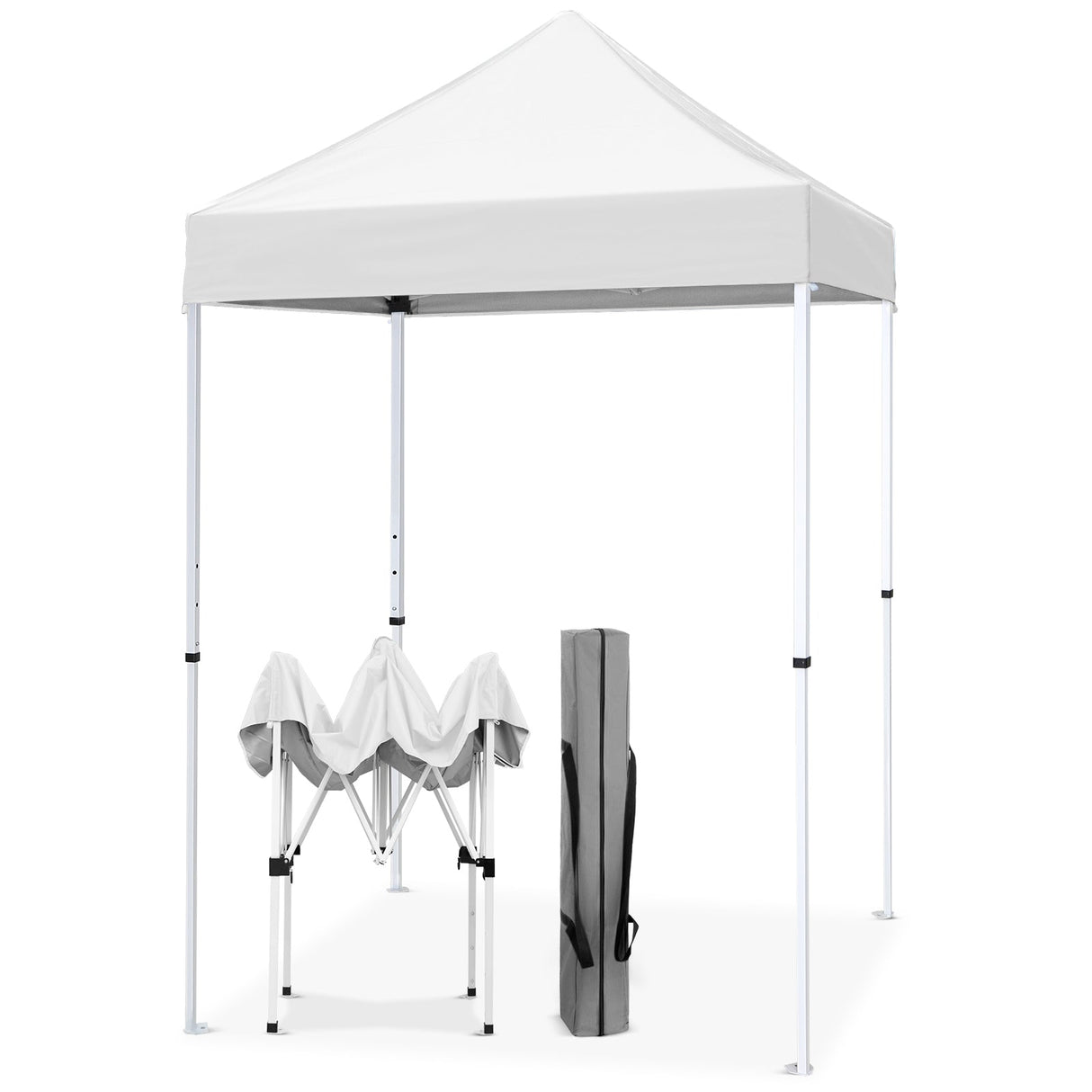 5x5 Pop Up Canopy Tent Instant Straight Leg Outdoor Canopy Easy Set - up - Eagle Peak