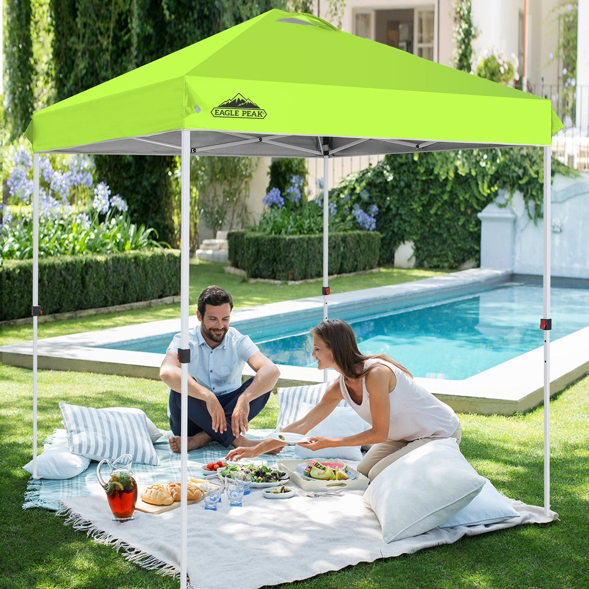 6.6x6.6 Pop Up Canopy Tent - Eagle Peak Custom Canopy Tent