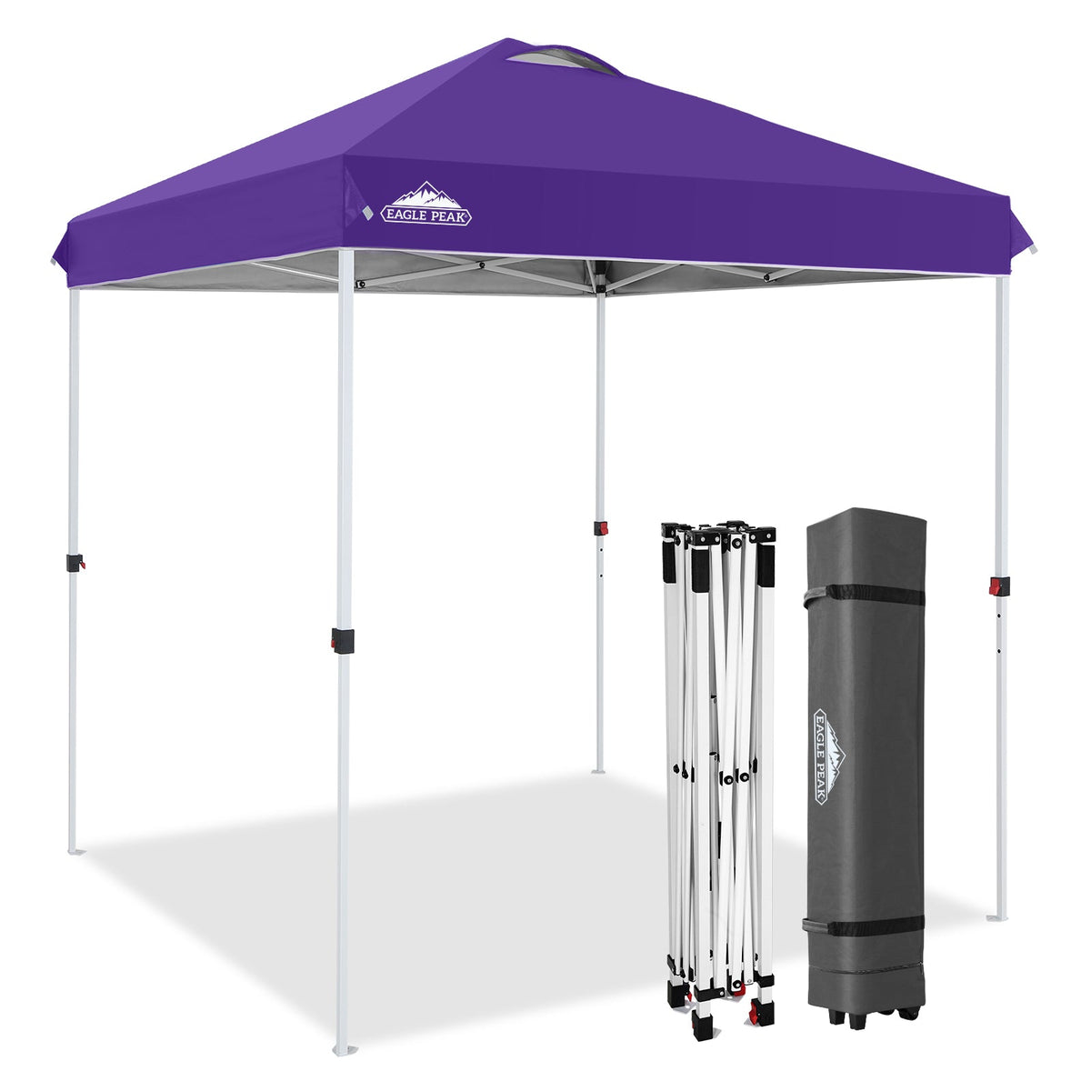 6.6x6.6 Pop Up Canopy Tent Easy Up Canopy Outdoor - Eagle Peak®
