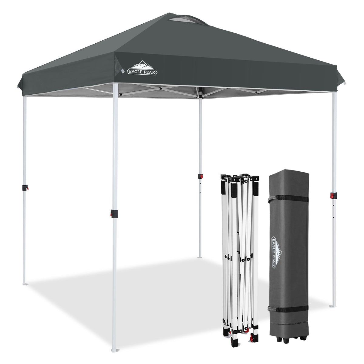 6.6x6.6 Pop Up Canopy Tent Easy Up Canopy Outdoor - Eagle Peak®