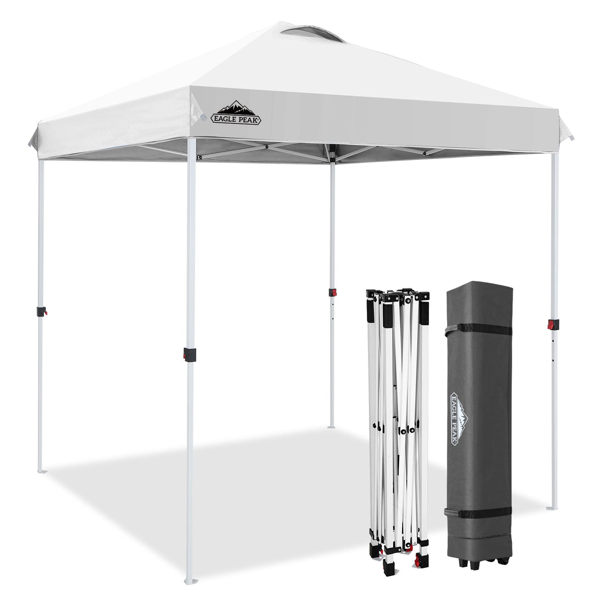 6.6x6.6 Pop Up Canopy Tent Easy Up Canopy Outdoor - Eagle Peak®