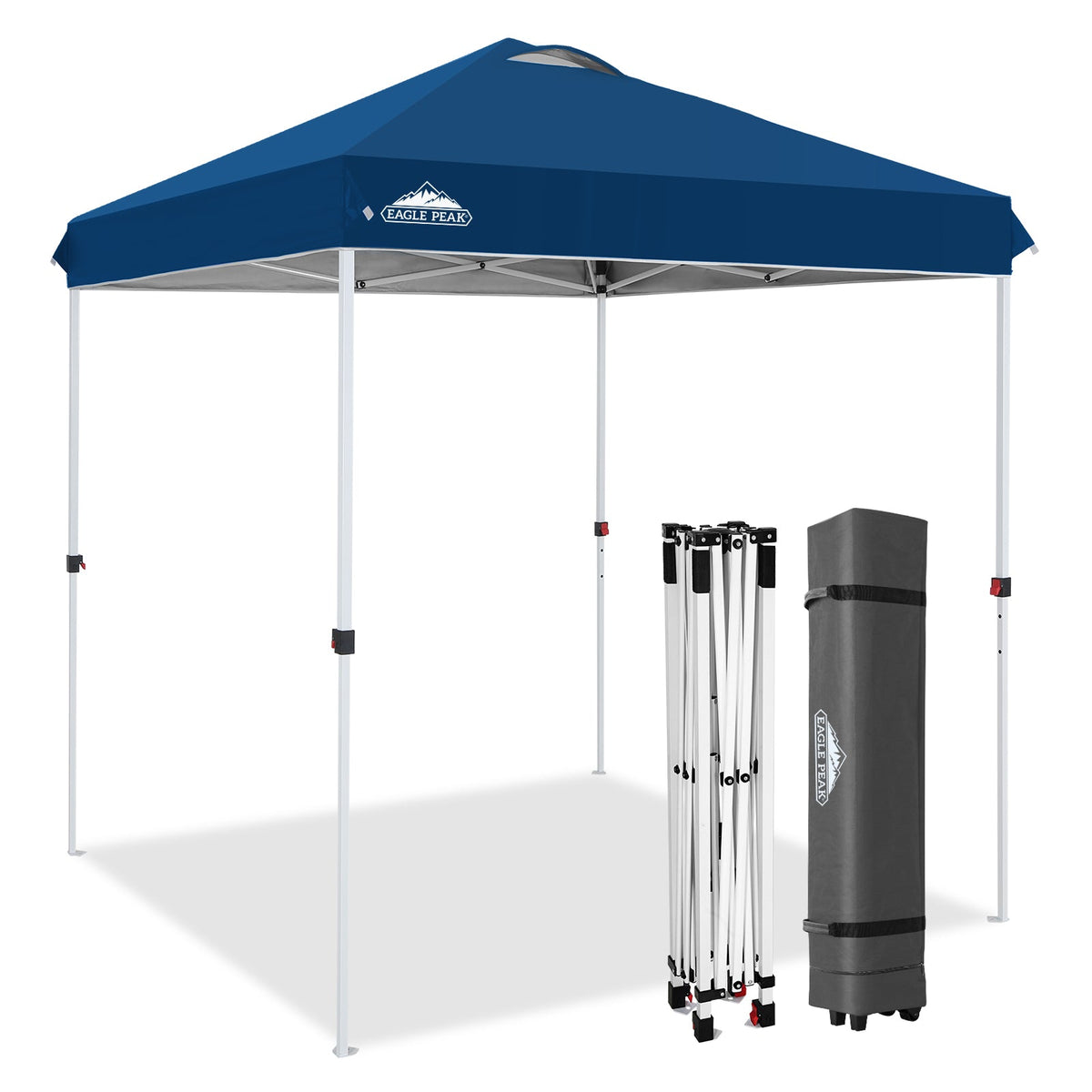 6.6x6.6 Pop Up Canopy Tent Easy Up Canopy Outdoor - Eagle Peak®
