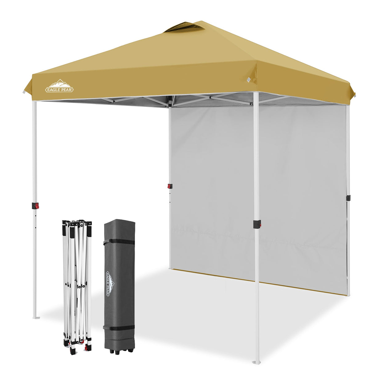 6.6x6.6 Pop Up Canopy Tent with Sidewall - Eagle Peak Custom Canopy Tent