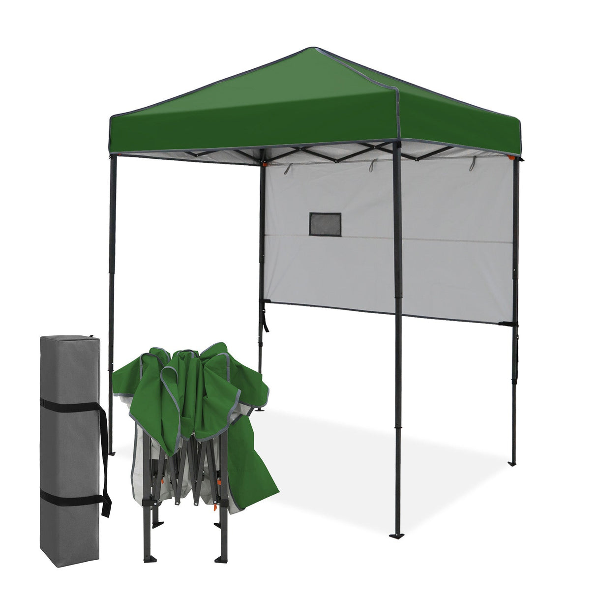 6x4 ft Instant Pop Up Canopy with Adjustable Sun Wall - Eagle Peak Custom Canopy Tent