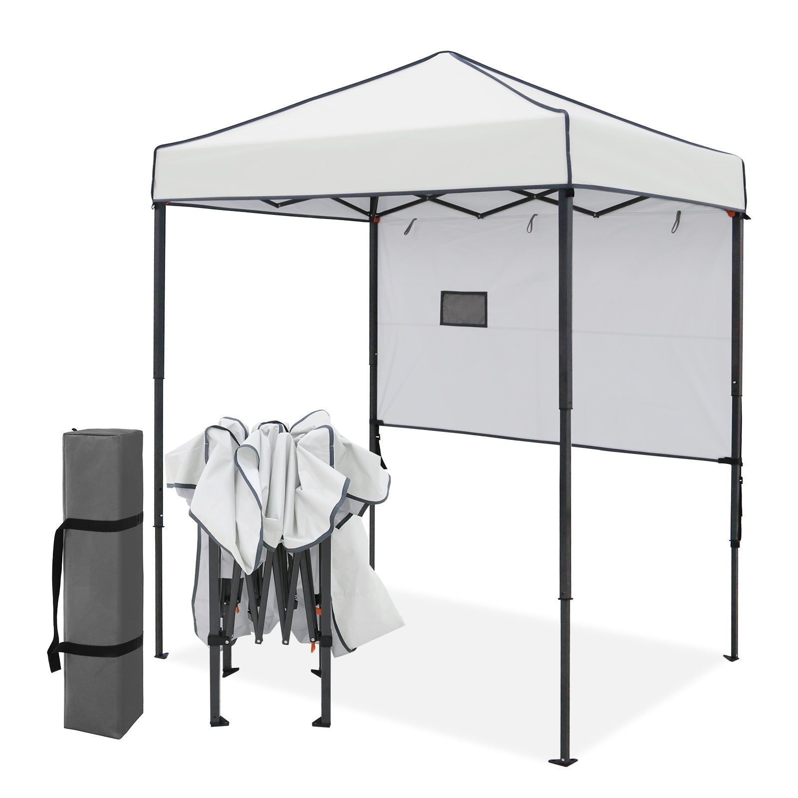 6x4 ft Instant Pop Up Canopy with Adjustable Sun Wall – Eagle Peak®