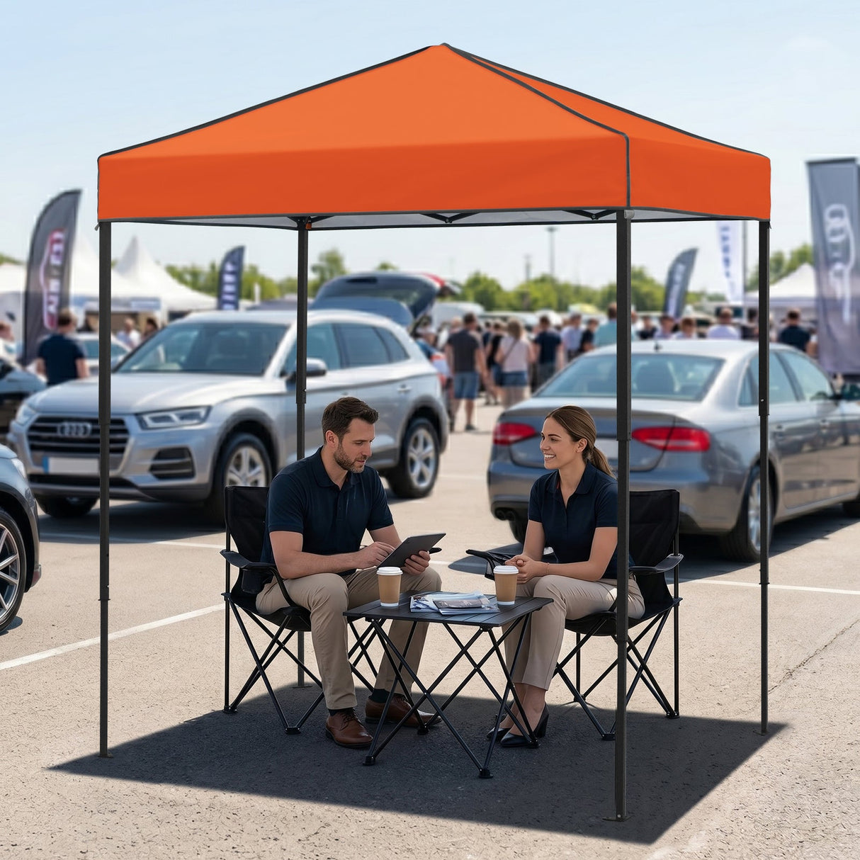 6x4 Instant Pop Up Canopy Tent - Eagle Peak®