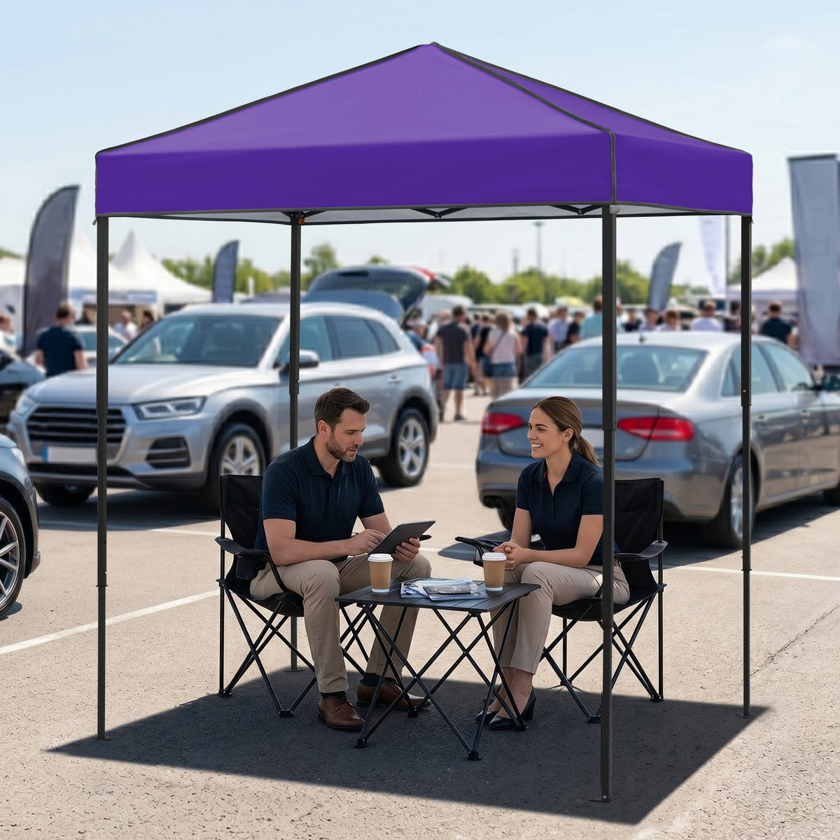 6x4 Instant Pop Up Canopy Tent - Eagle Peak®