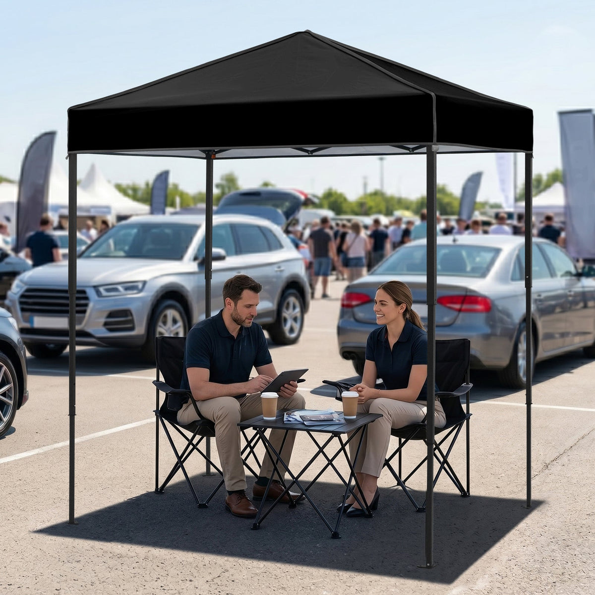 6x4 Instant Pop Up Canopy Tent - Eagle Peak®