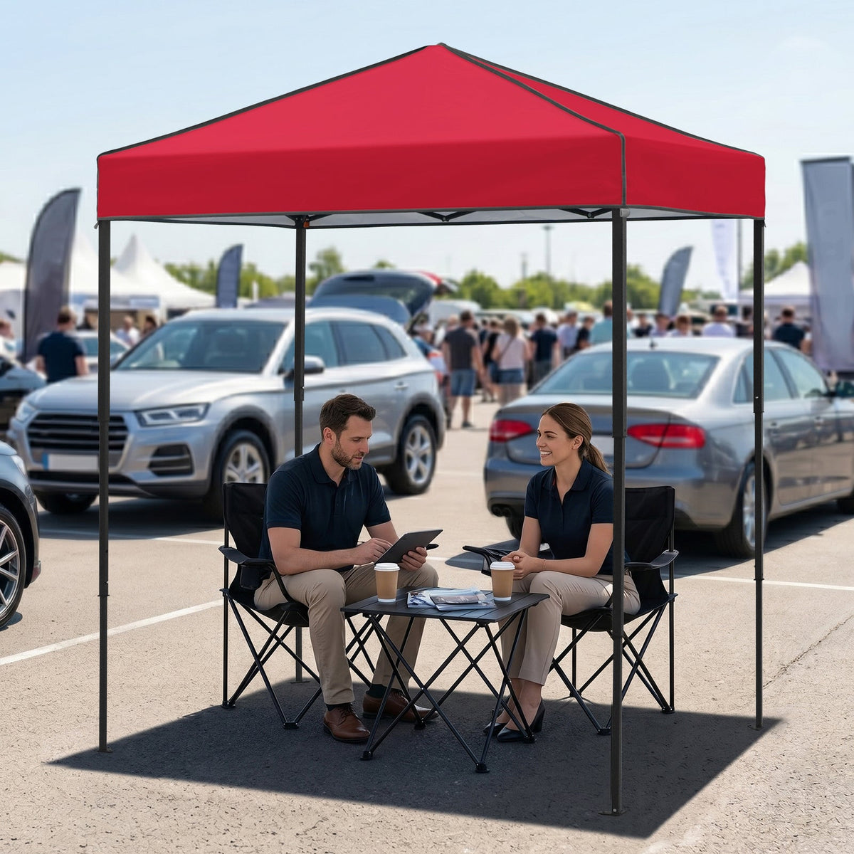 6x4 Instant Pop Up Canopy Tent - Eagle Peak®