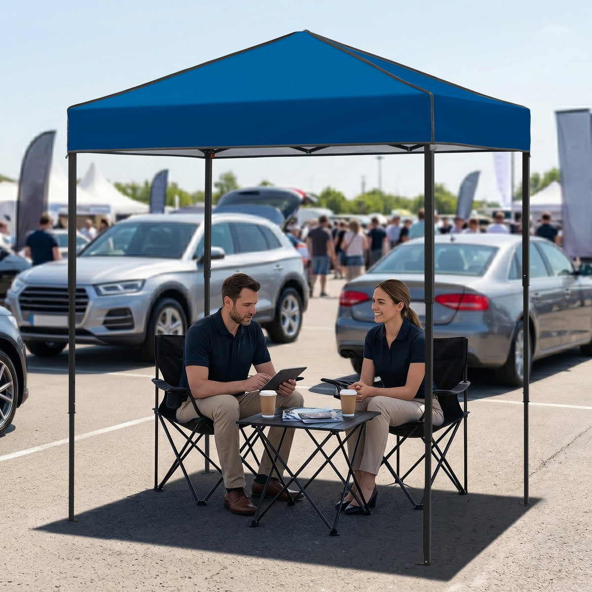 6x4 Instant Pop Up Canopy Tent - Eagle Peak®