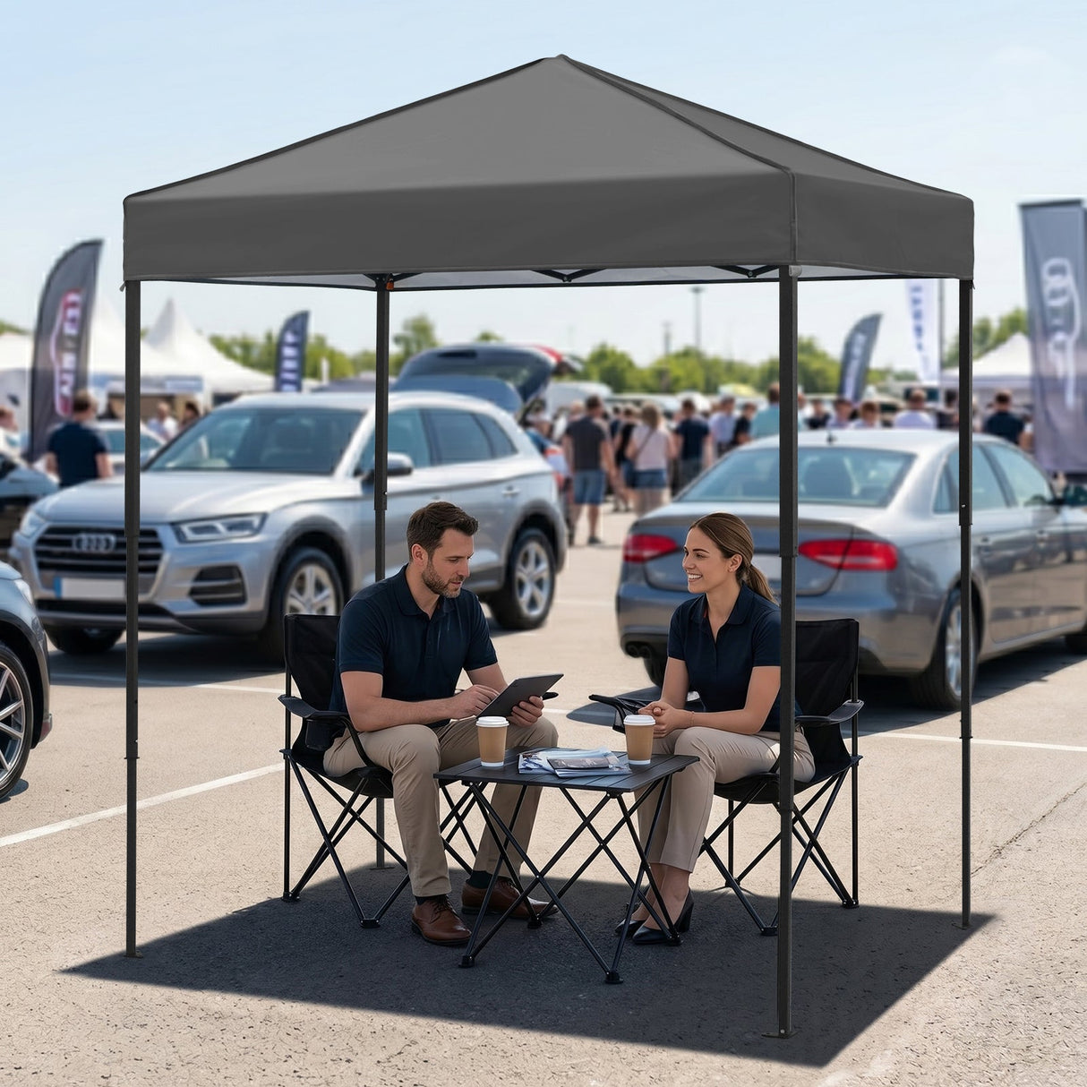 6x4 Instant Pop Up Canopy Tent - Eagle Peak®