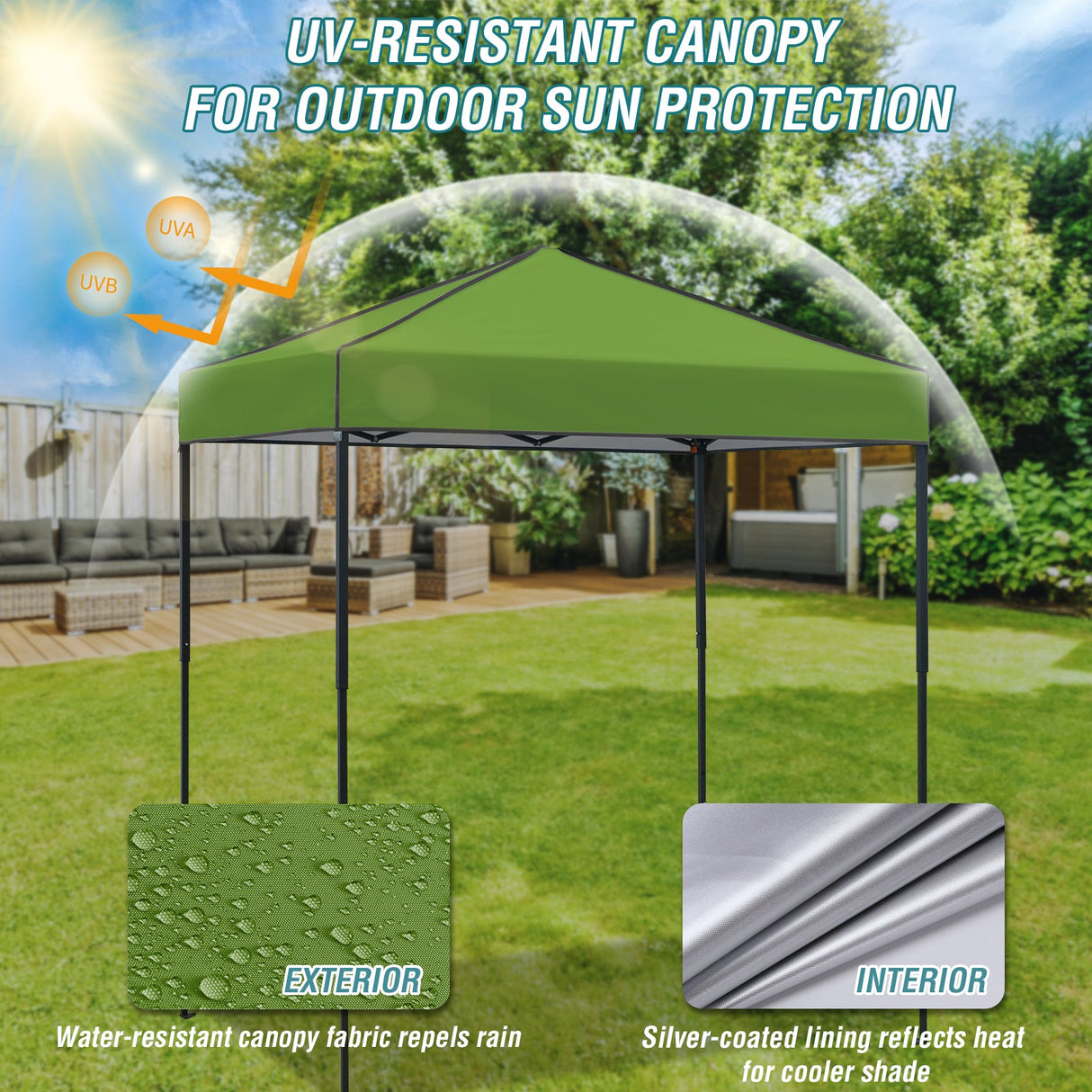 6x4 Instant Pop Up Canopy Tent - Eagle Peak Custom Canopy Tent