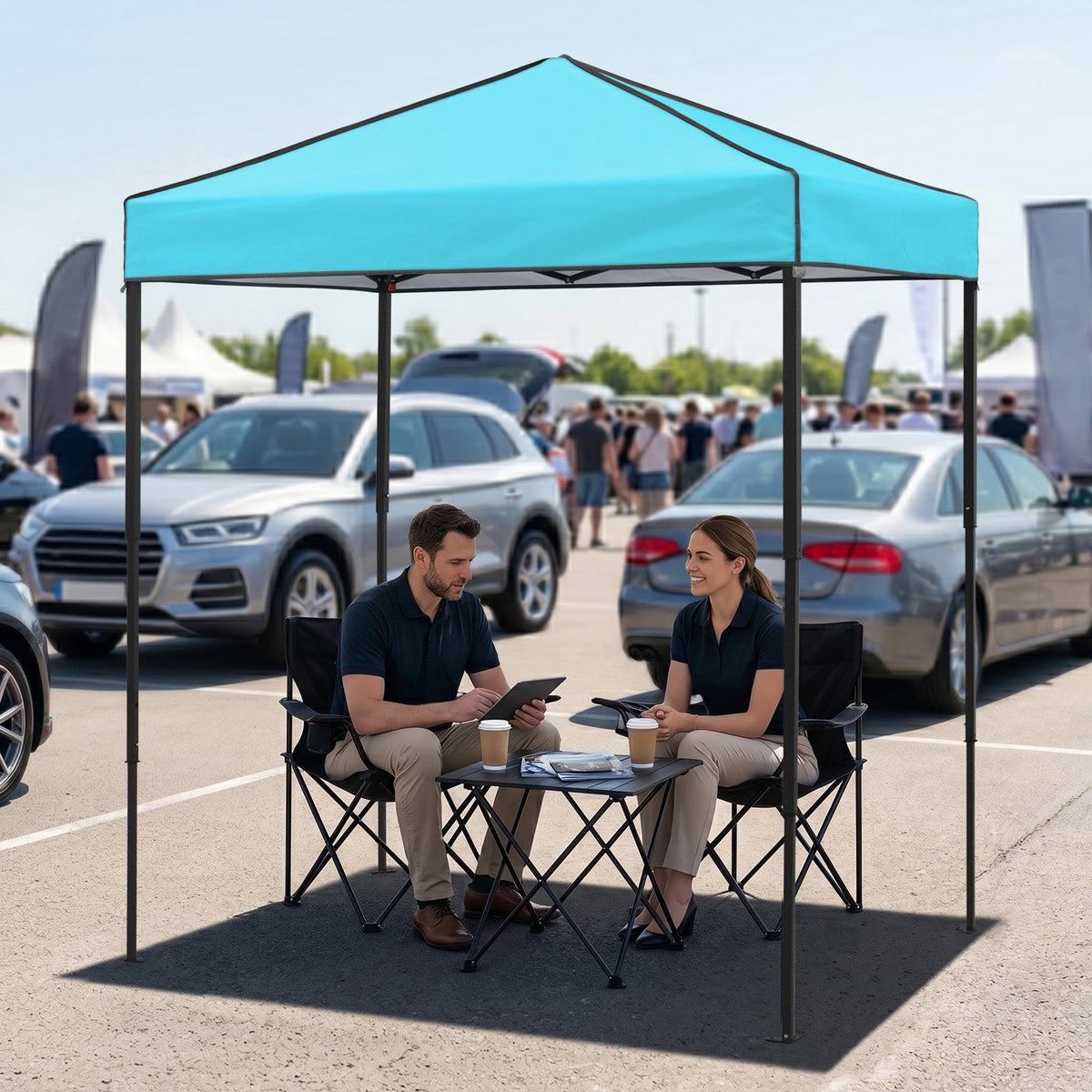 6x4 Instant Pop Up Canopy Tent - Eagle Peak®
