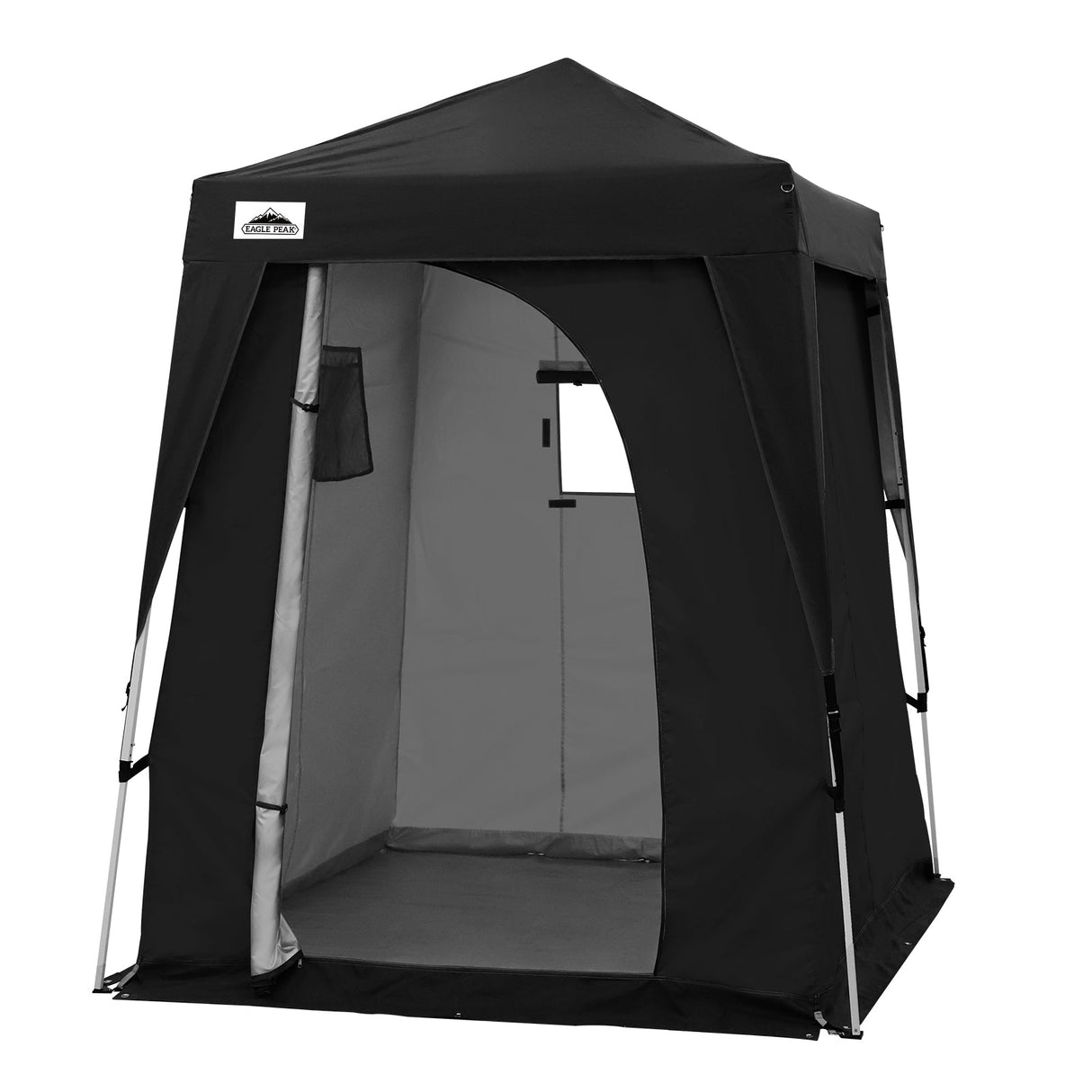 6x6 Pop Up Privacy Tent with Ground Mat - Eagle Peak Custom Canopy Tent