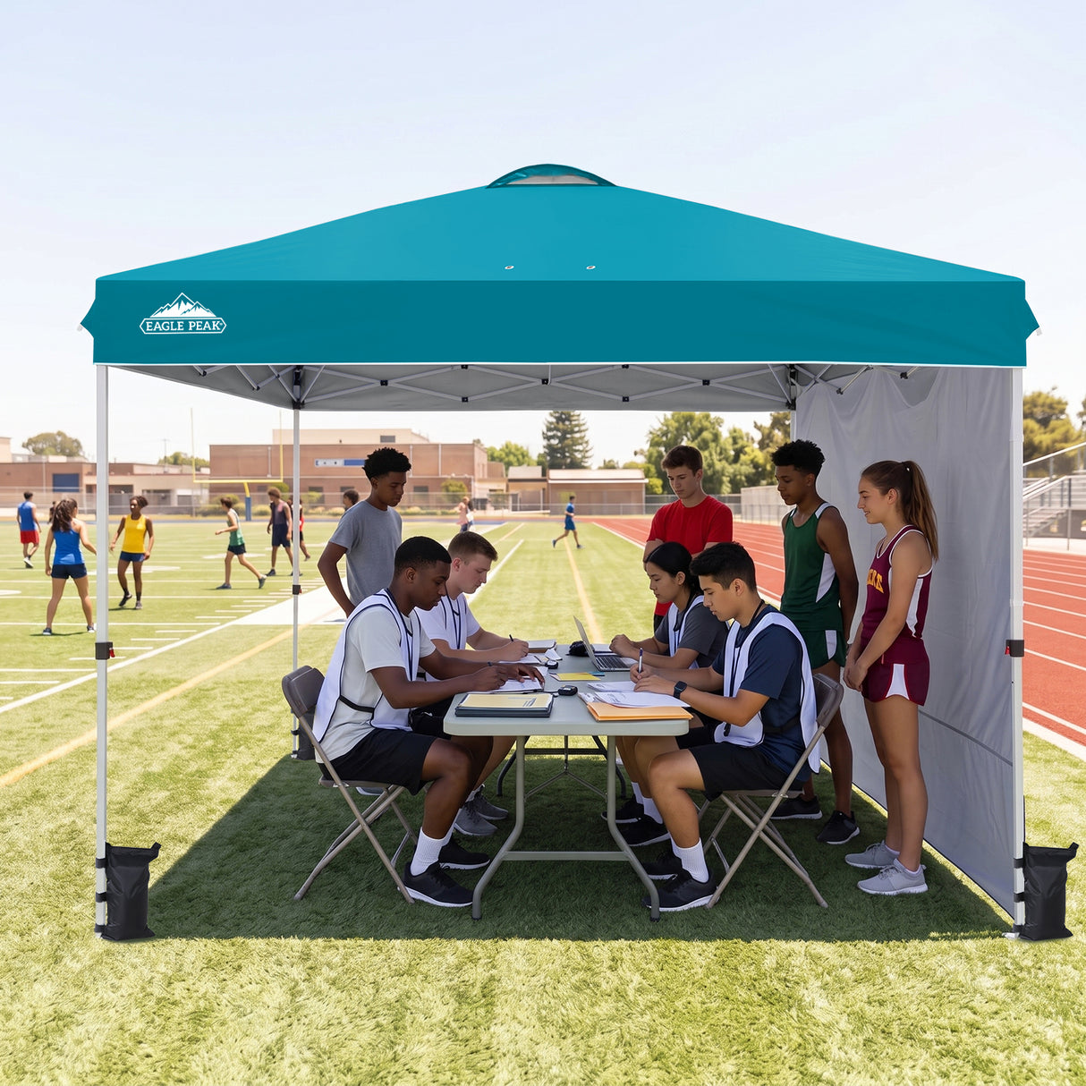 12x12 Pop Up Canopy Tent with 1 Sidewall
