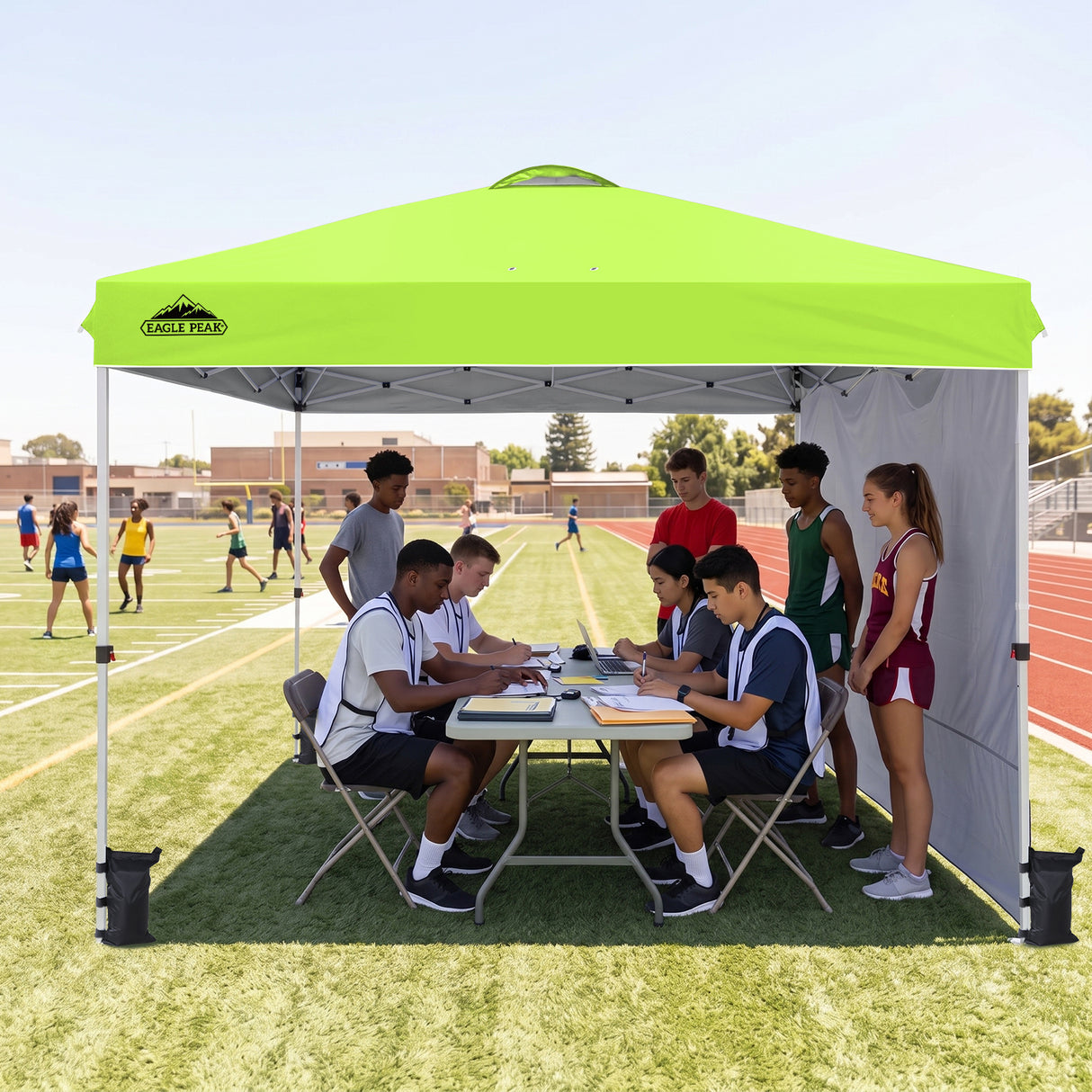 12x12 Pop Up Canopy Tent with 1 Sidewall