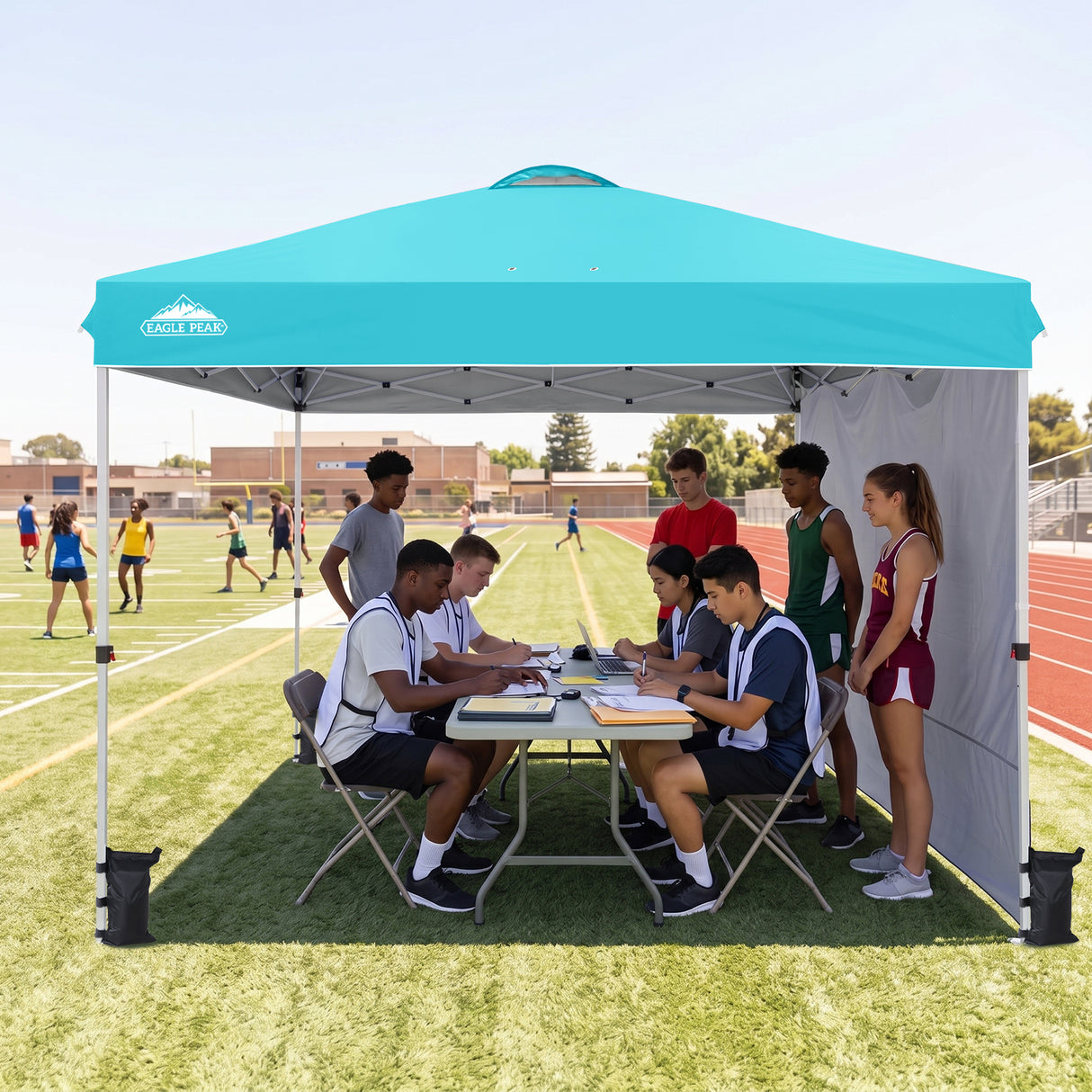 12x12 Pop Up Canopy Tent with 1 Sidewall