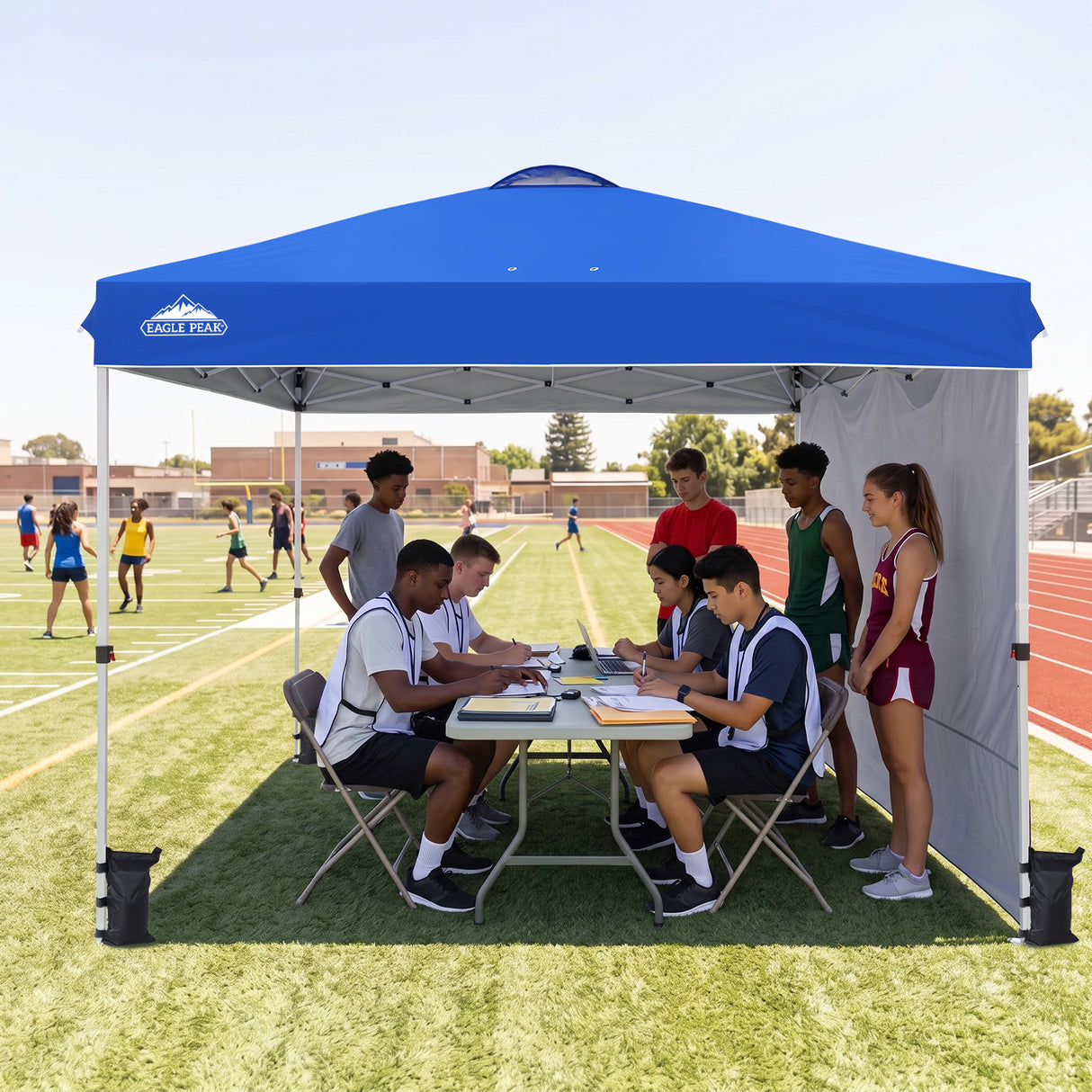 12x12 Pop Up Canopy Tent with 1 Sidewall