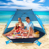EAGLE PEAK Instant Beach Tent, Sunshade with Windows