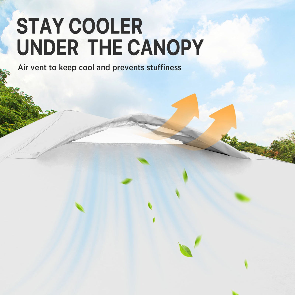 8x8 Pop Up Canopy Tent Easy Up Canopy Outdoor - Eagle Peak®