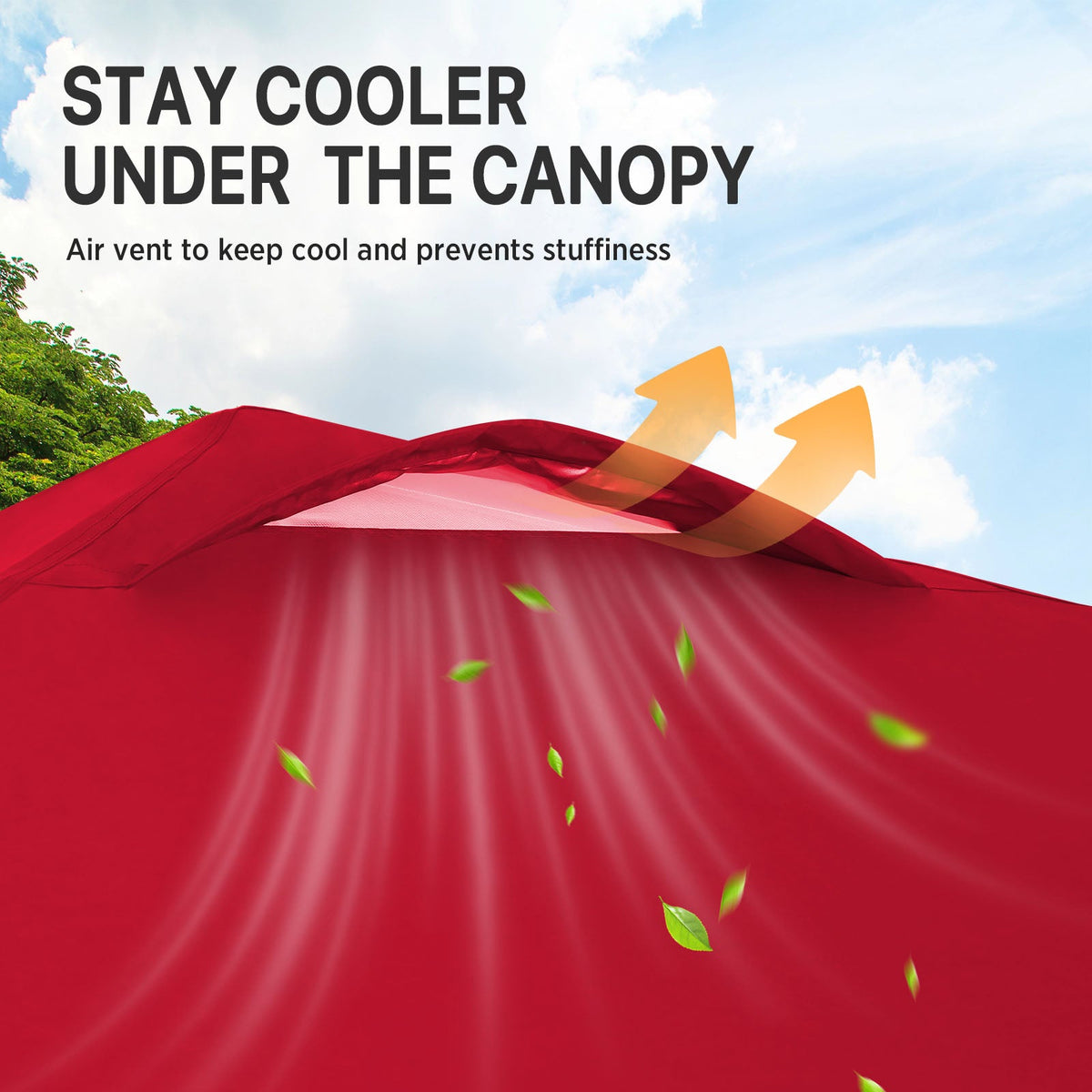 8x8 Pop Up Canopy Tent Easy Up Canopy Outdoor - Eagle Peak®