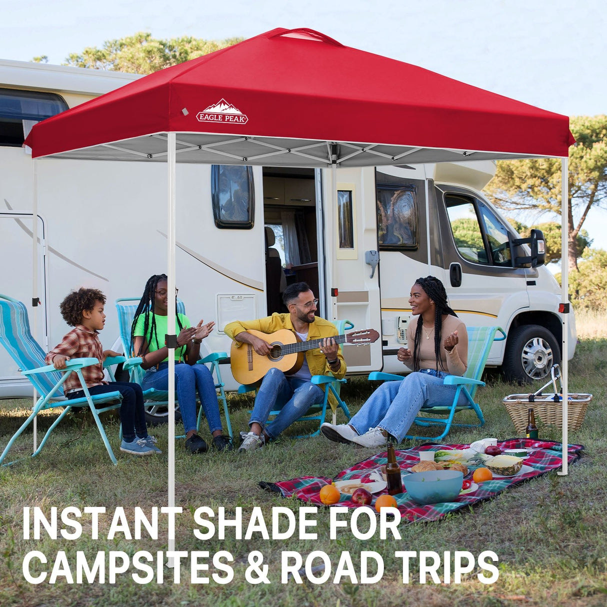 8x8 Pop Up Straight Leg Canopy - Eagle Peak