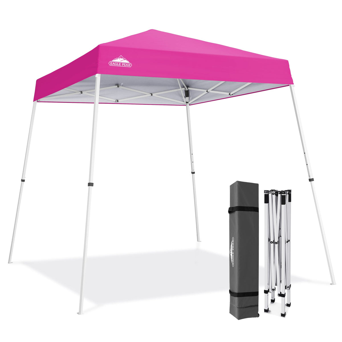 8x8 Slant Leg Pop Up Canopy Tent - Eagle Peak®