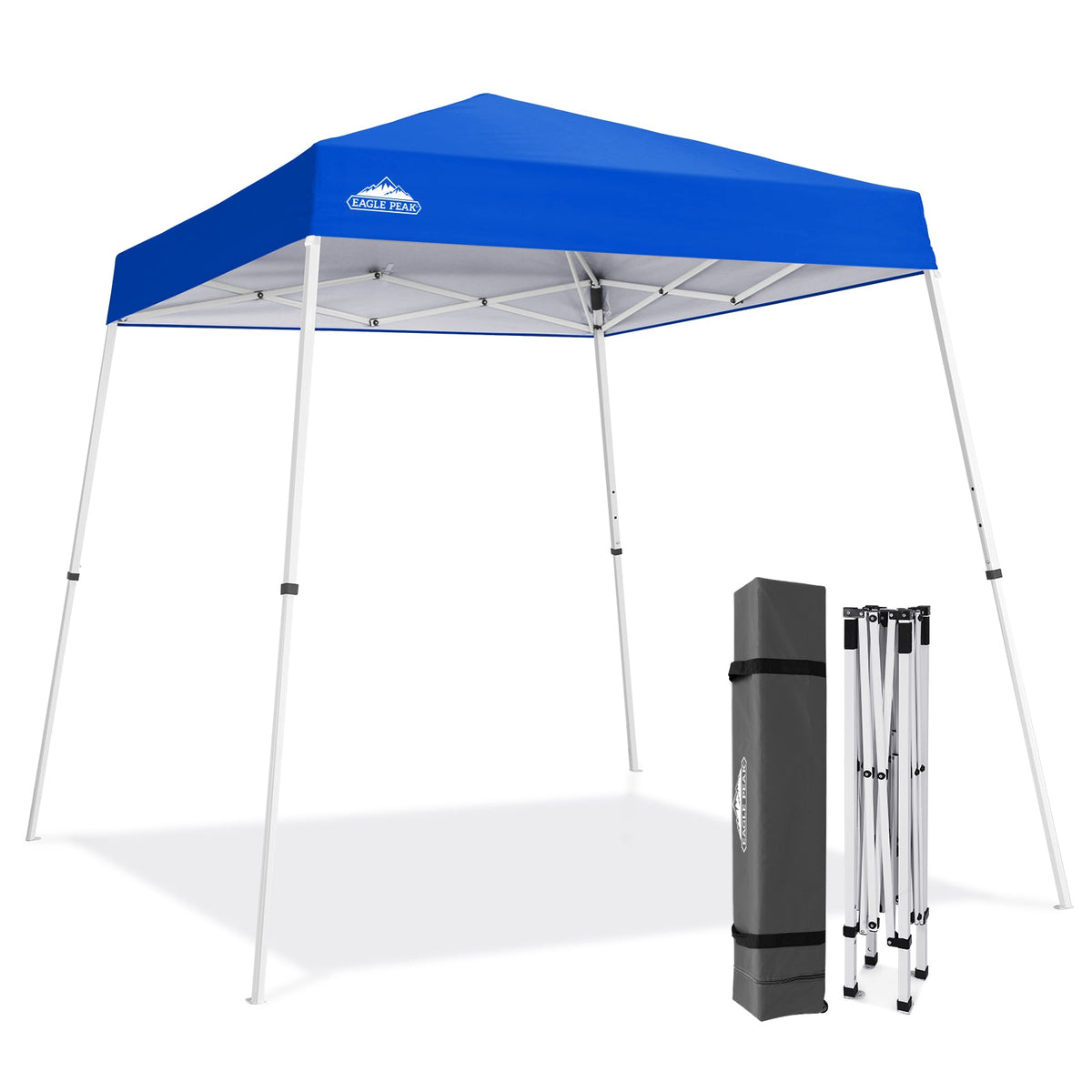 8x8 Slant Leg Pop Up Canopy Tent - Eagle Peak®