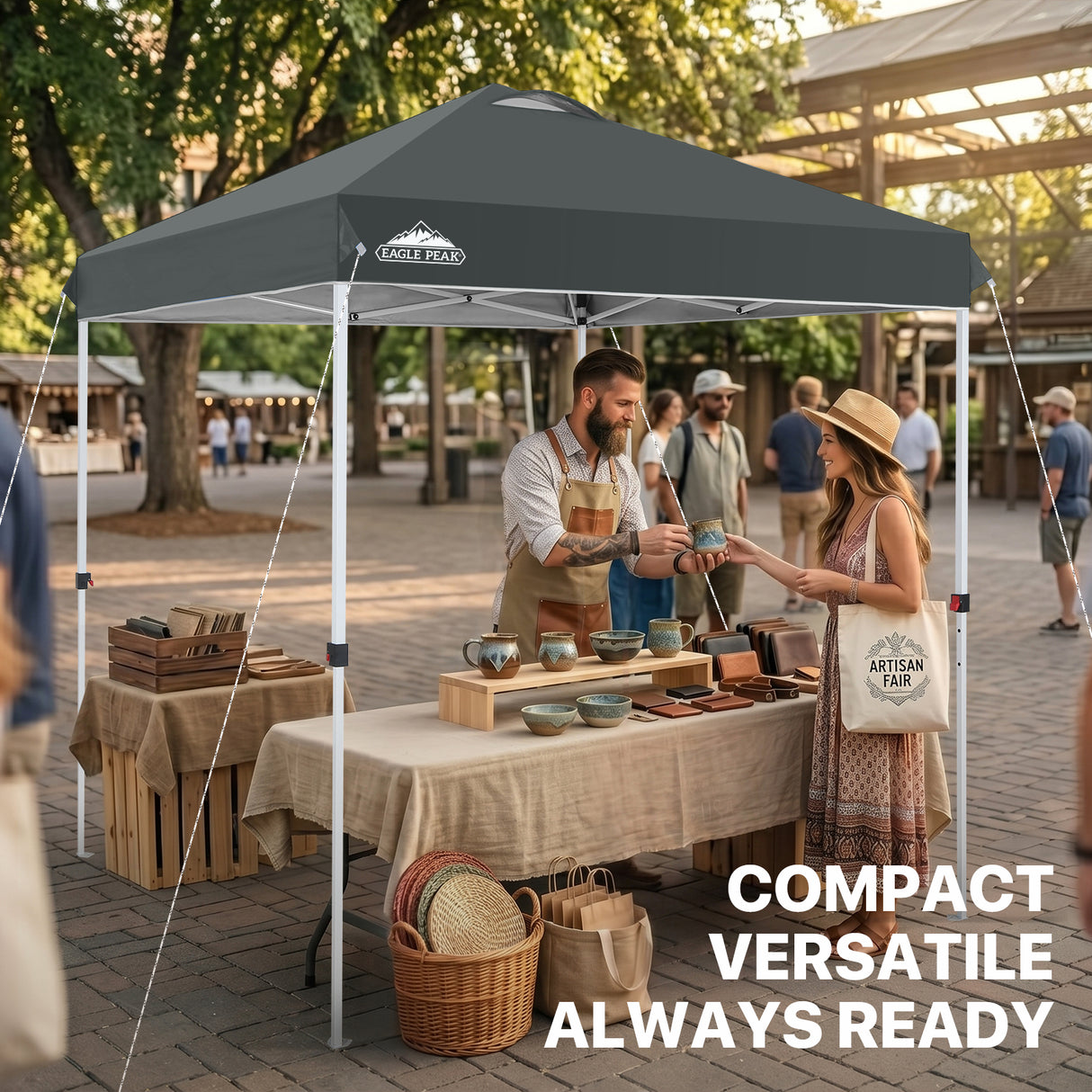6.6x6.6 Pop Up Canopy Tent
