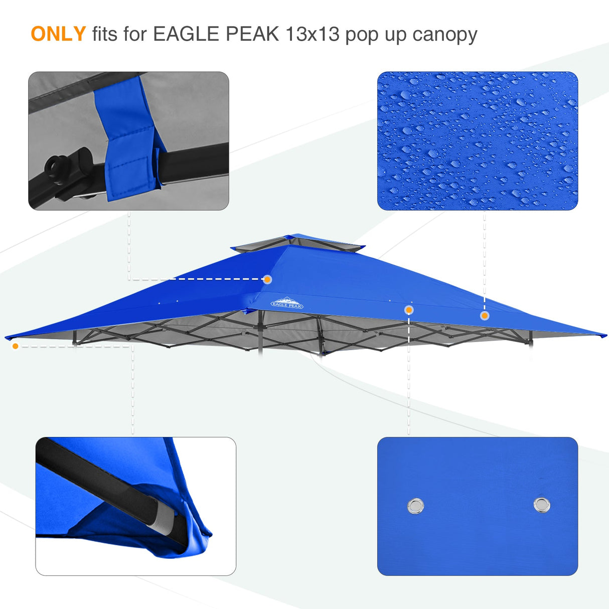 E169EPT - Canopy Top, All Colors - Eagle Peak