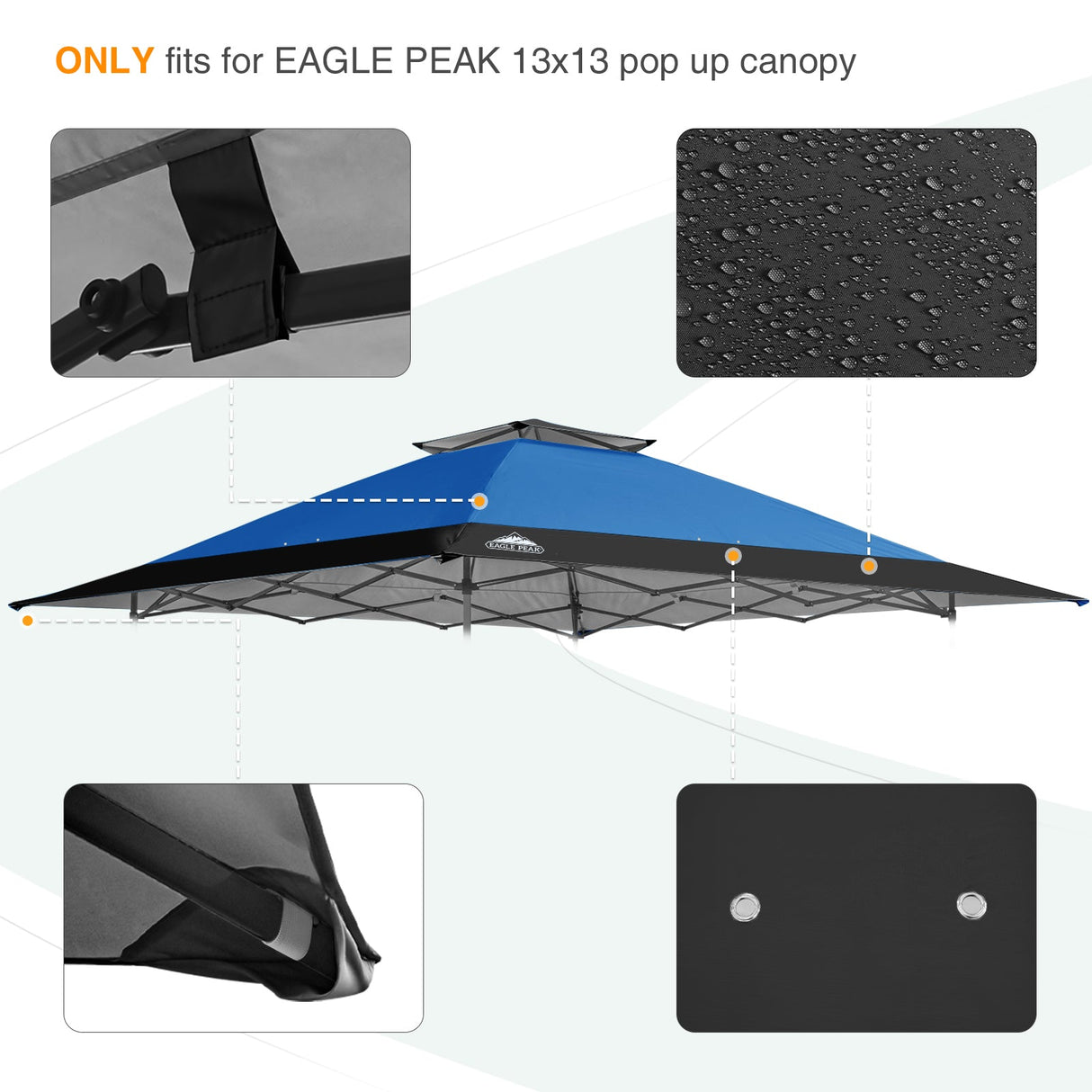 E169EPT - Canopy Top, All Colors - Eagle Peak