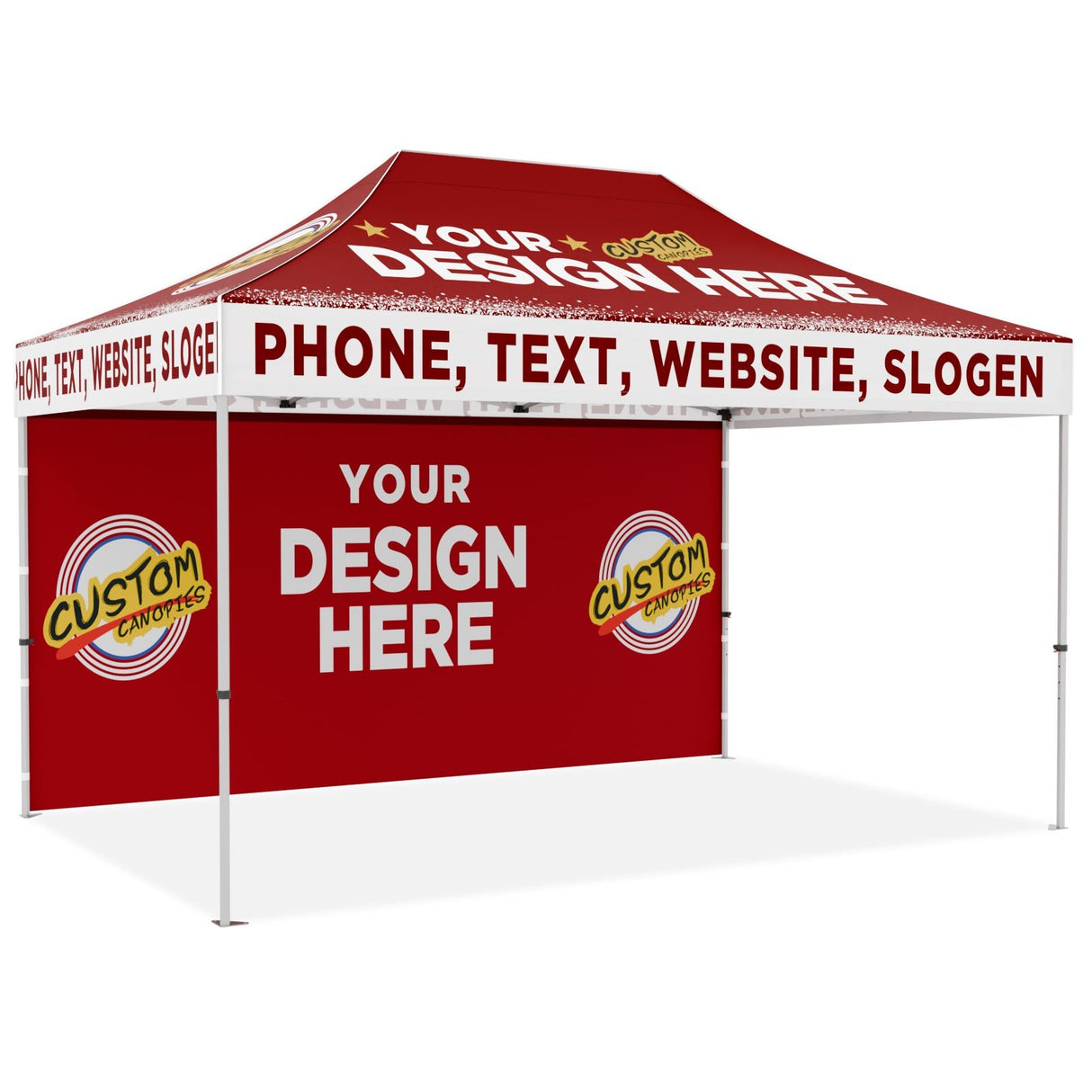 EAGLE PEAK 40mm Hex Leg Aluminum Commercial Custom Canopy Tent 10x15 - CLICK TO CONFIGURE - Package Prices Start at $999.00 - Eagle Peak